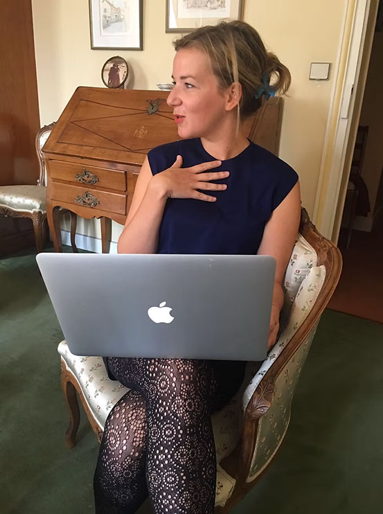 Audrey Charmont, professeure de français